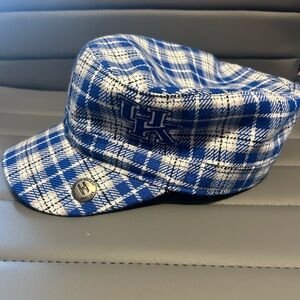 Blue Plaid UK Cap